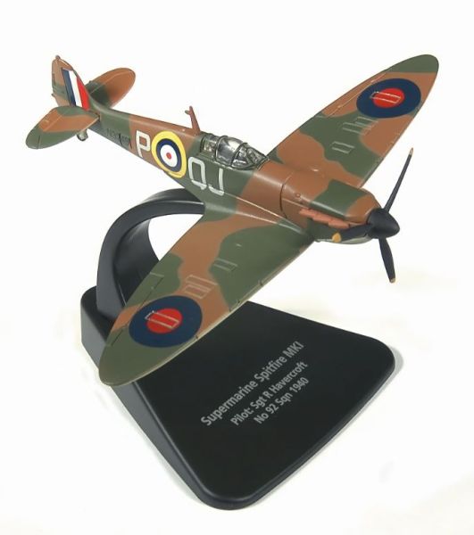 OXFAC001 - Avionmiltaire SUPERMARINE Spitfire MKI 1940 - Pilote Serent R.HAVERCROFT - 1