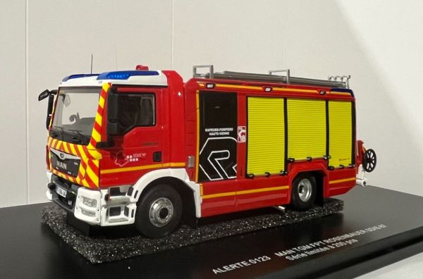 ALERTE0123 - MAN TGM FPT Rosenbauer SDIS - Pompiers du 87-Haute Vienne - Limité à 200ex. - 1