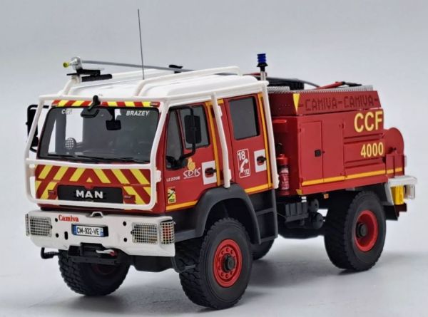 ALERTE0151 - MAN LE220B CCF 4000 CAMIVA SDIS Pompiers de Côte-D'Or - Limité à 250ex. - 1