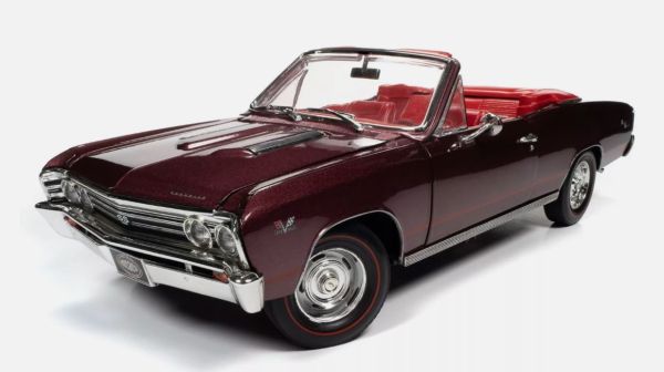 AMM1244 - CHEVROLET Chevelle SS 396 Cabriolet 1967 Marron - 1