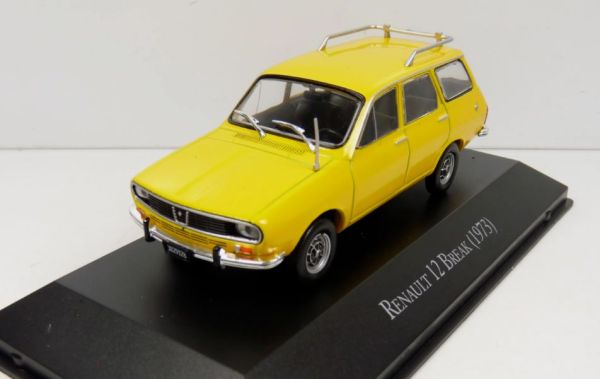 MAGARG72 - RENAULT 12 Break 1973 jaune - 1