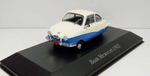 MAGARG97 - BAMBI Microcupé 1962 Blanc et bleu - 1