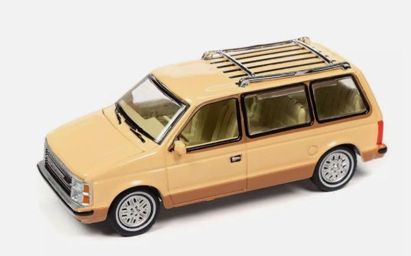 AW64402B-B - PLYMOUTH Voyager 1985 Beige et marron  - Sous blister - 1