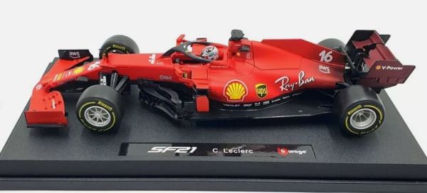 BUR16809SA - FERRARI F1 SF21 Team Scuderia #16 C.LECLERC - 1