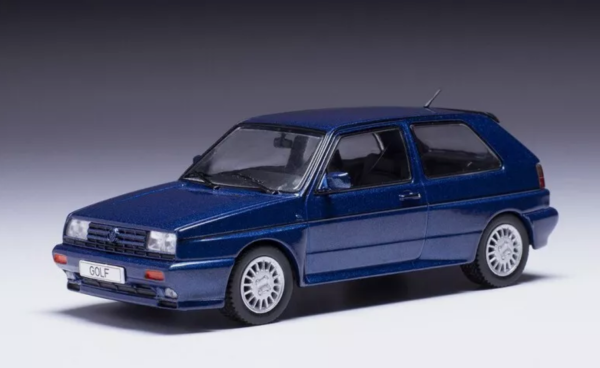 IXOCLC533N.22 - VOLKSWAGEN Golf Rallye G60 1990 bleu métallique - 1