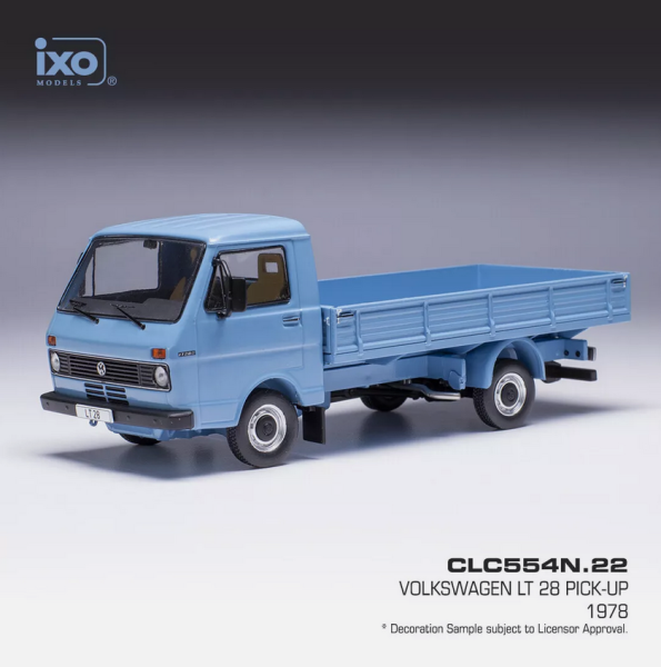 IXOCLC554N.22 - VOLKSWAGEN LT 28 Pick-up 1978 bleu - 1