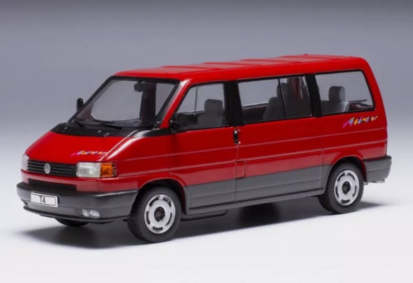 IXOCLC555N.22 - VOLKSWAGEN T4 Multivan Allstar 1992 rouge - 1