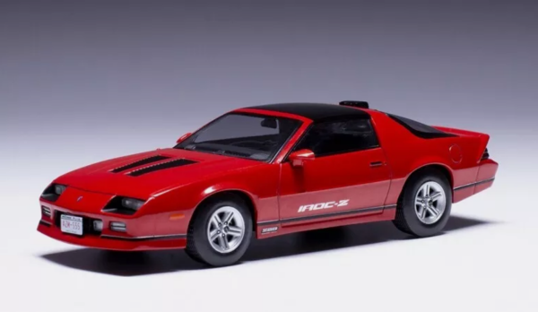 IXOCLC562N.22 - CHEVROLET Camaro Iroc-Z 1986 rouge - 1