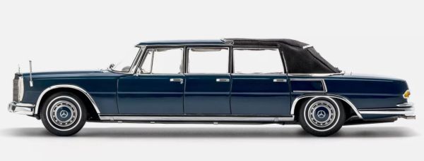 CMC205 - MERCEDES-BENZ 600 Pulmann W100 6 portes W100 Bleu - 1