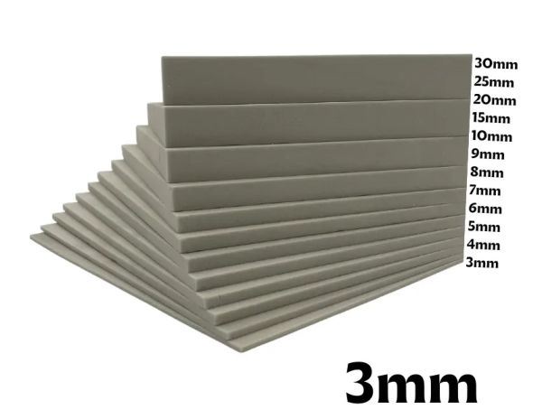 COLLE21-208 - Plaque de polymère TechnoFOAM - 3 mm – 30x21 cm - 1