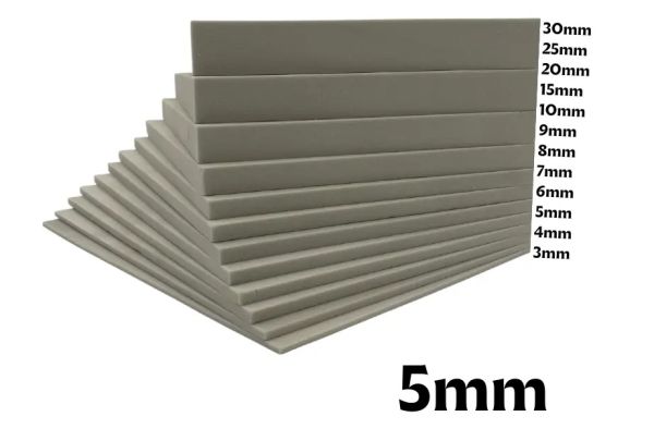 COLLE21-212 - Plaque de polymère TechnoFOAM – 5 mm – 30x21 cm - 1