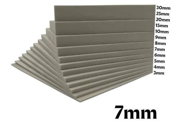 COLLE21-216 - Plaque de polymère TechnoFOAM – 7 mm – 30x21 cm - 1