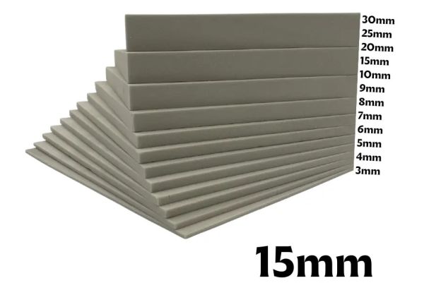 COLLE21-224 - Plaque de polymère TechnoFOAM – 15 mm – 30x21 cm - 1