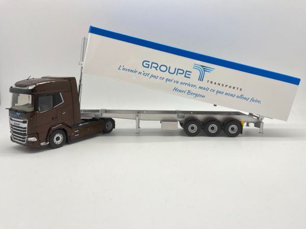 ELI118182 - DAF XG 4x2 avec remorque Céréalière 3 Essieux – GROUPE TARDET - 1