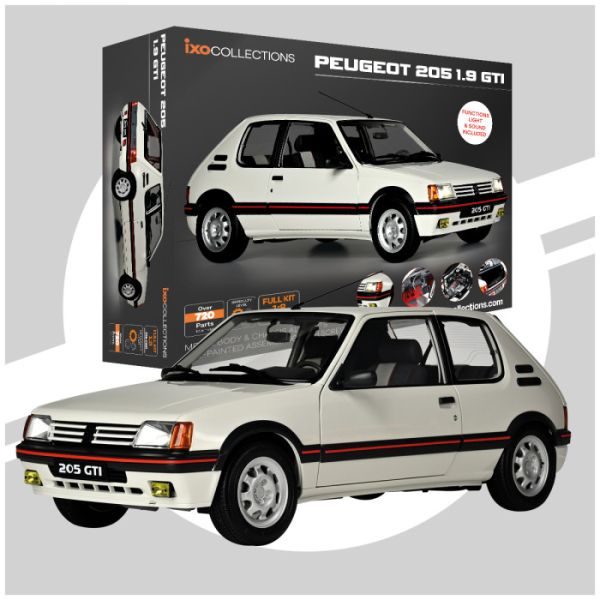 IXC.PEU.FK.W - PEUGEOT 205 1.9 GTI Blanc - FULL KIT 720 pièces - 1