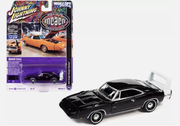 JLMC031B-B - DODGE Charger Daytona 1969 Noir de la série MUSCLE CARS 2022 sous blister - 1