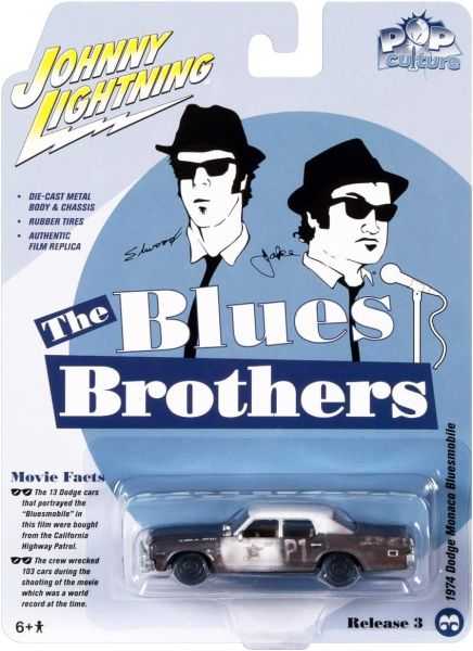 JLSP215 - DODGE Monaco BluesMobile 1974 - BLUES BROTHERS sous blister - 1