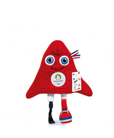 JO2410 - Mascotte Officielle des jeux Paralympiques Paris 2024 - 25 cm - 1