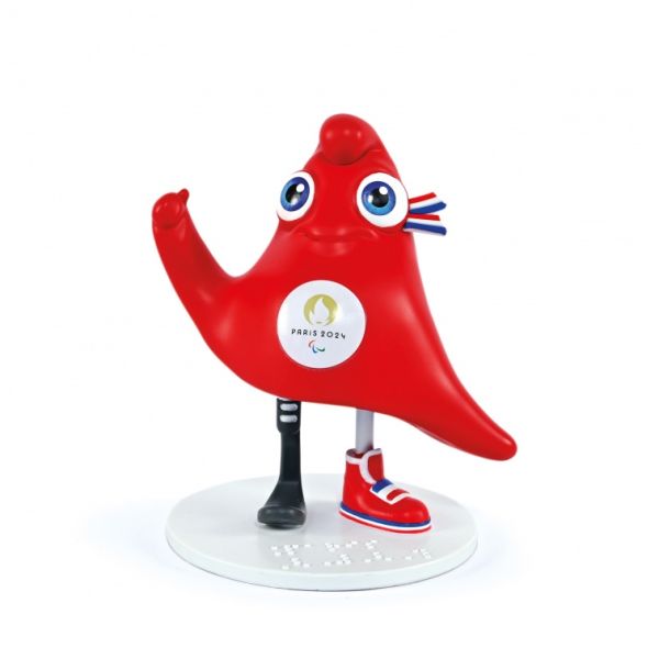 JO2508 - Figurine Officielle des jeux Paralympiques Paris 2024 - 16 cm - 1