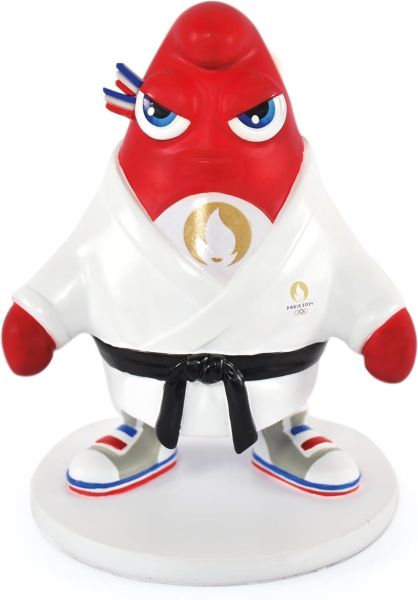 JO2511 - Figurine Officielle des jeux Olympiques Paris 2024 - judo - 13 cm - 1