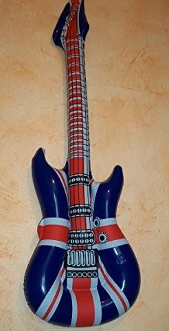 Guitare gonflable - Royaume uni - 1 m - Référence R47400GB fabriquée par LP  DIVERTISSEMENTS