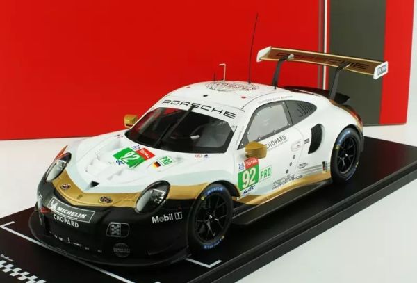 IXO-LEGT18024 - PORSCHE 911 RSR #92 pilotée par Christensen/Estre/Vanthoor aux 24 Heures du Mans 2019 - 1