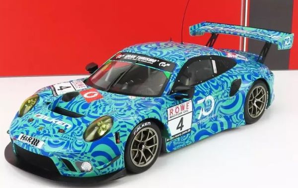 IXO-LEGT18034 - PORSCHE 911 RSR #4 falken camouflage design 4 VLN Nurburgring 2018 RAGGINGER/TANDY/VANTHOOR - 1