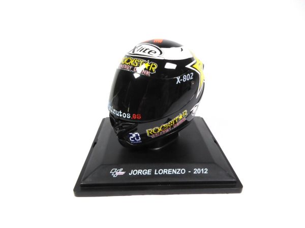 MAGHEL002 - Casque Jorge LORENZO – Moto GP – Champion du monde 2012 - 1