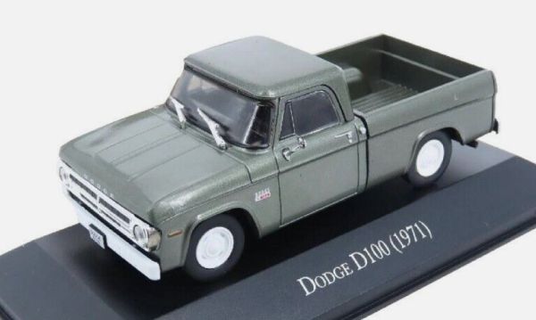 MAGMEXD100 - DODGE D100 1971 Vert foncé - 1