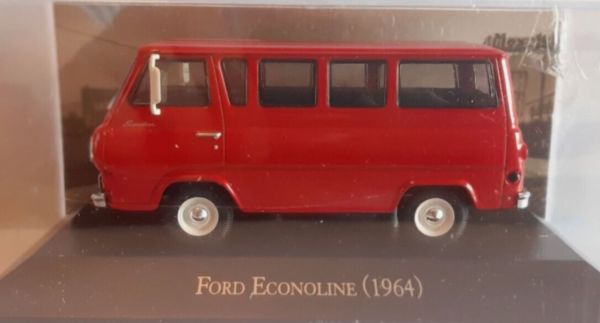 MAGMEXECONOLINE - FORD Econoline 1964 rouge - 1