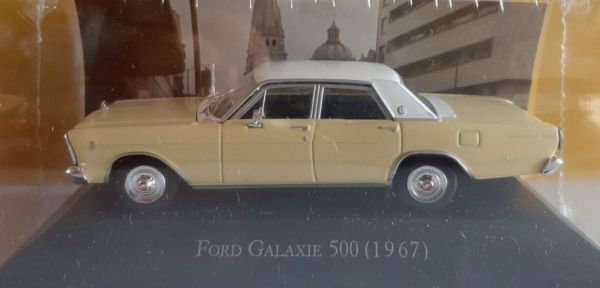 MAGMEXGALAXIE - FORD Galxie 500 1967 jaune et Blanc - 1