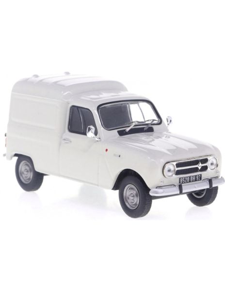 ODE167 - RENAULT 4 F4 Fourgonnette Blanche - Limitée à 504ex. - 1