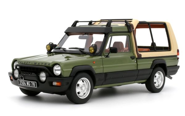 OT1096 - TALBOT Matra Rancho Découvrable 1981 Vert - 1