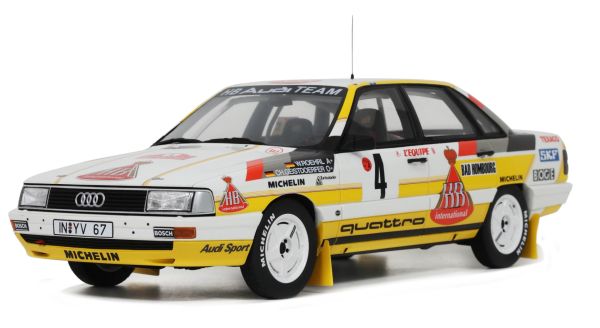 OT439 - AUDI 200 Quattro Blanc Rallye de Monte Carlo 1987 - 1