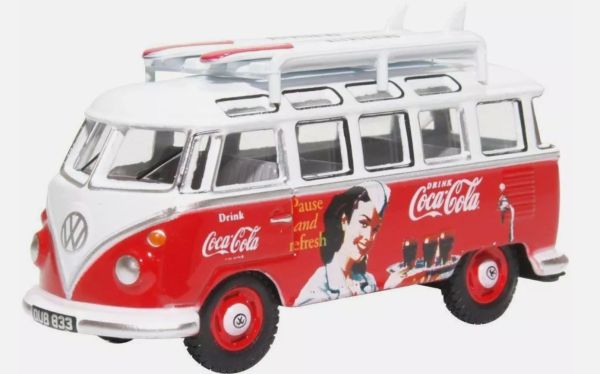 OXF76VWS008C - VOLKSWAGEN Type 1 Bus avec surf COCA-COLA - 1