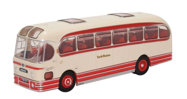 OXF76WFA007 - Bus AEC Weymann Fanfare NORTH WESTERN Rouge et beige - 1