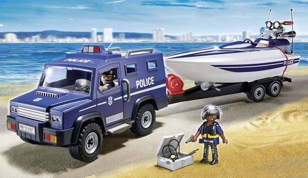 ② Fourgon de police Playmobil - état impeccable — Jouets