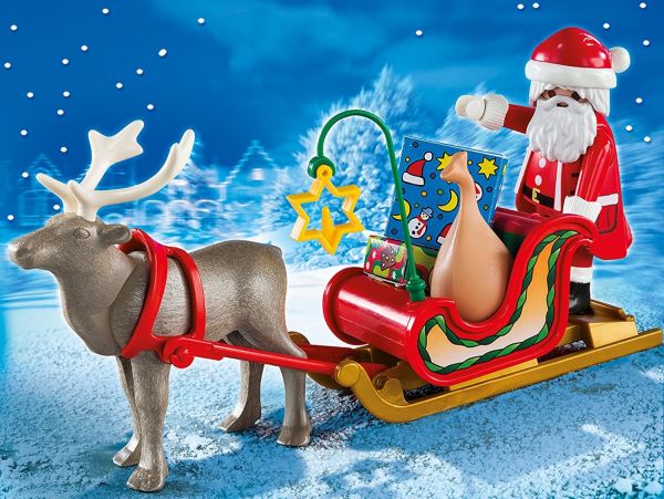 Playmobil 'Noël avec pères noël' 26 pièces - Label Emmaüs