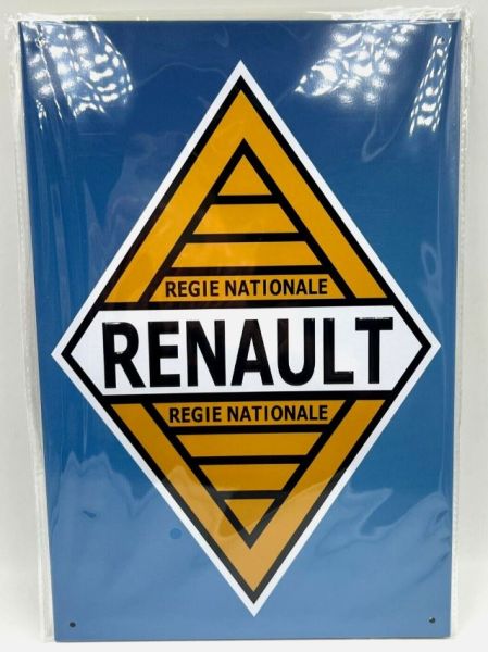 MAGPB210 - Plaque métallique RENAULT – 20x30 cm - 1