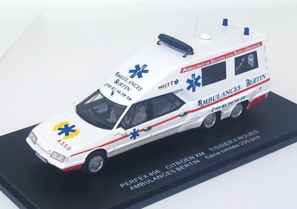 PER406 - CITROEN XM Tissier 1007 – Ambulance BERTIN – Limité à 200 ex. - 1