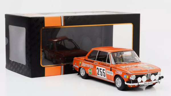 IXO18RMC165.22 - BMW 2002 Jagermeister #255 Rallye WM Monte-Carlo 1973 W.STILLER / A.WAGENER - 1