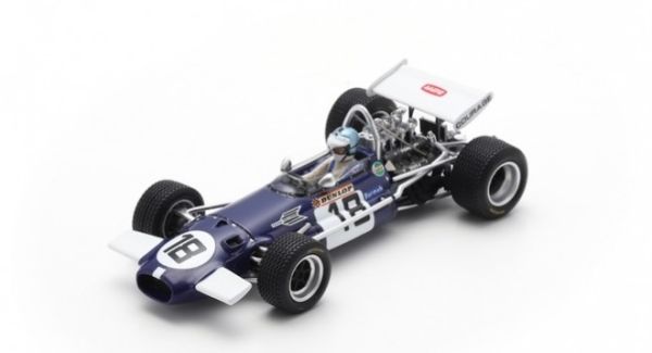 SPAS8322 - BRABHAM BT26A #18 2e GP US 1969 Piers Courage - 1