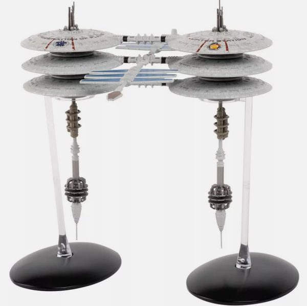 MAGSTSEN828 - STAR TREK Starships Jupiter Station avec fascicule - 1