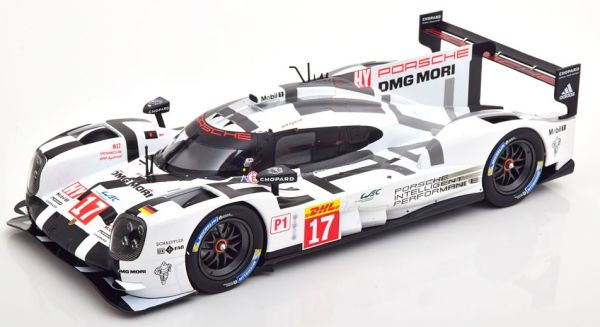 IXO-SP919-1807 - PORSCHE 919 Hybrid #17 pilotée part BERNHARD/WEBBER/HARTLEY des 1000 km SPA 2015 - 1