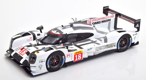 IXO-SP919-1808 - PORSCHE 919 Hybrid #18 pilotée par LIEB/DUMAS/JANI des 1000km SPA 2015 - 1