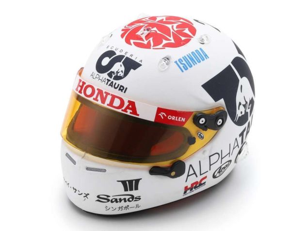 SPA5HF129 - Casque - Yuki Tsunoda - Scuderia AlphaTauri - GP Japon 2023 - 1