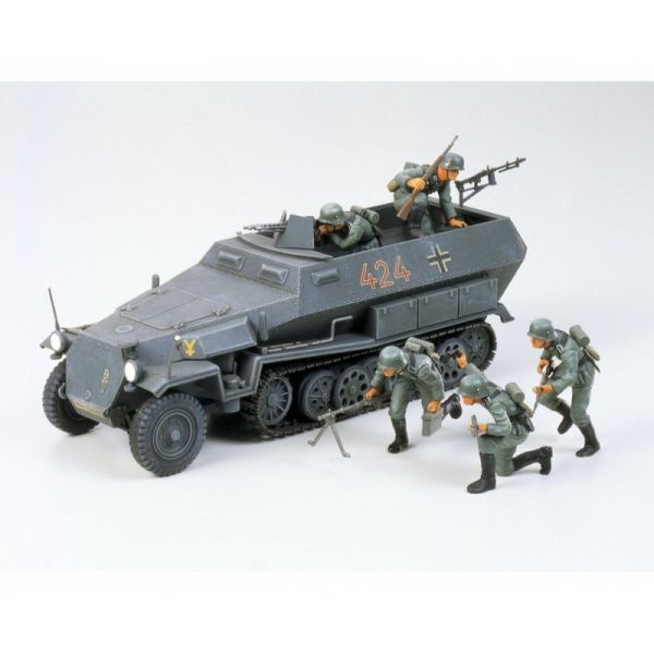 CEN10133S2 - Halftrack SDKFZ 251/1 avec Figurine Articulée - 1