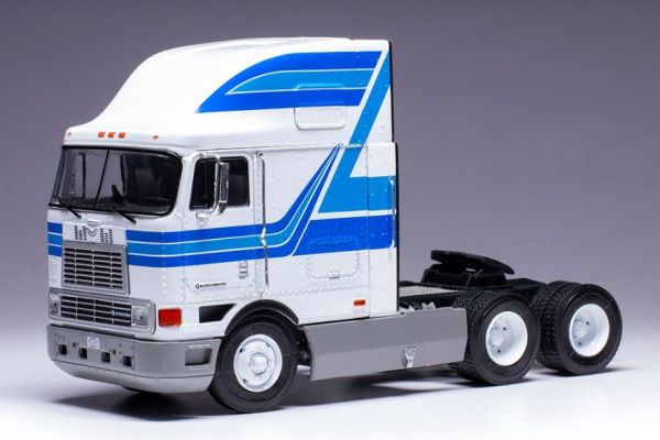 IXOTR190.22 - INTERNATIONAL Eagle Cabover 6x4 1995 Blanc et Bleu - 1