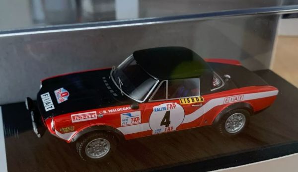 TRODSN76 - FIAT 124 Abarth #4 Rallye du Portugal 1973 B.WALDEGAARD / H.THORSZELIUS – Limitée à 150ex. - 1