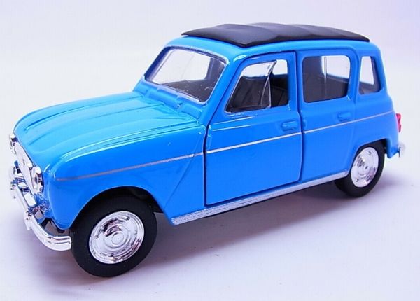 Renault 4L miniature en métal